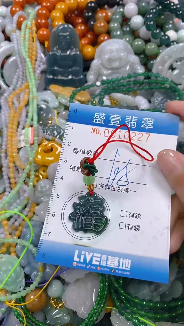 颈饰未镶嵌翡翠闪购0010227