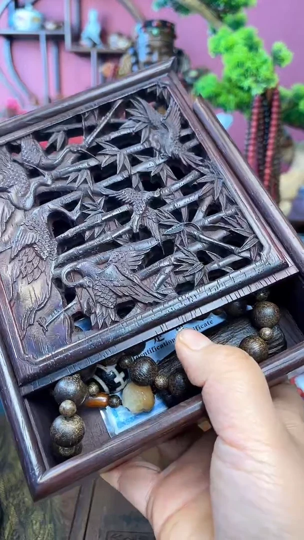 【闪购商品】木中之❤王妍妍批发87-长块坠挂木盒