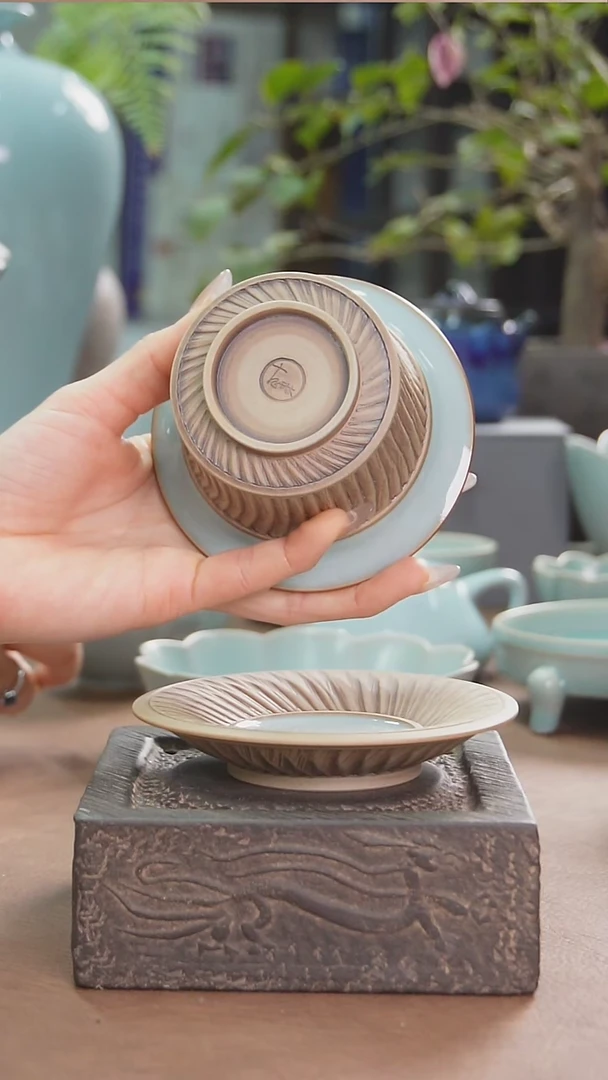 【闪购商品】汝州原产地汝瓷茶具