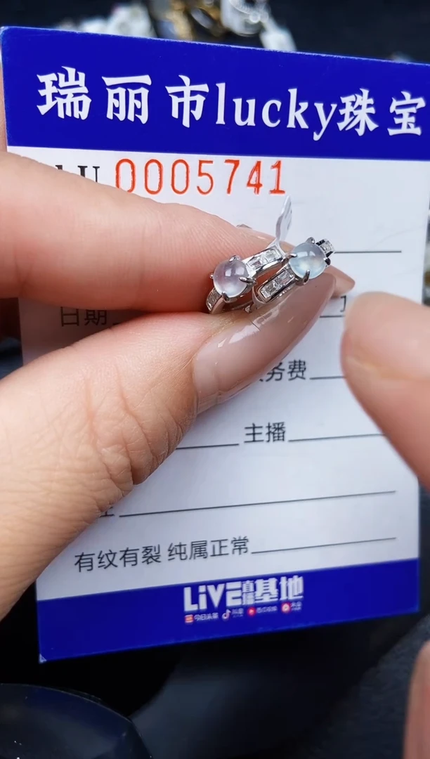 翡翠银S925镶嵌颈饰5741