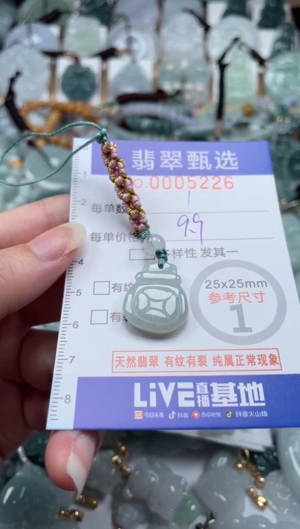 翡翠未镶嵌颈饰00..5226