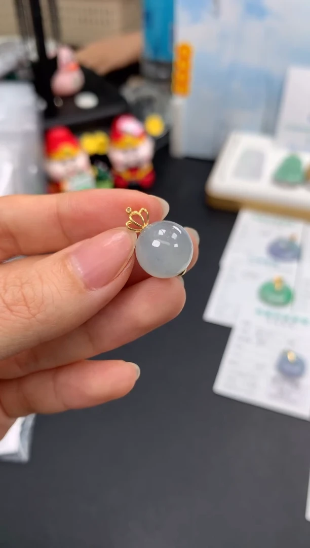 定制翡翠18K金镶嵌模式推广期48小时鉴赏期