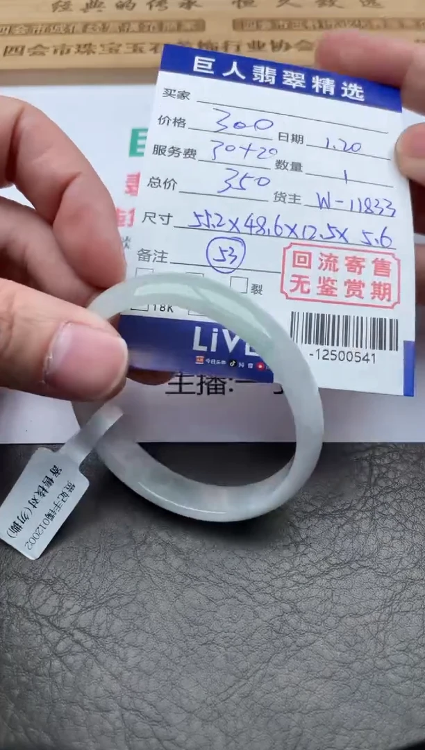 【闪购商品】翡翠颈饰未镶嵌手镯多人-12500541