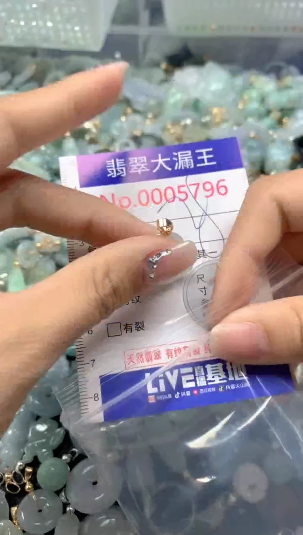 颈饰未镶嵌翡翠5796