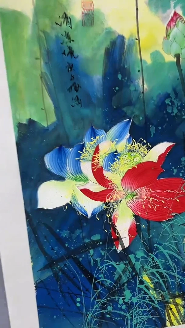 国画梅清绘画2.7pc花鸟