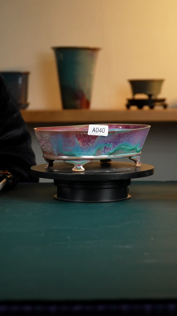 040微瑕椭圆花盆福利不退不换