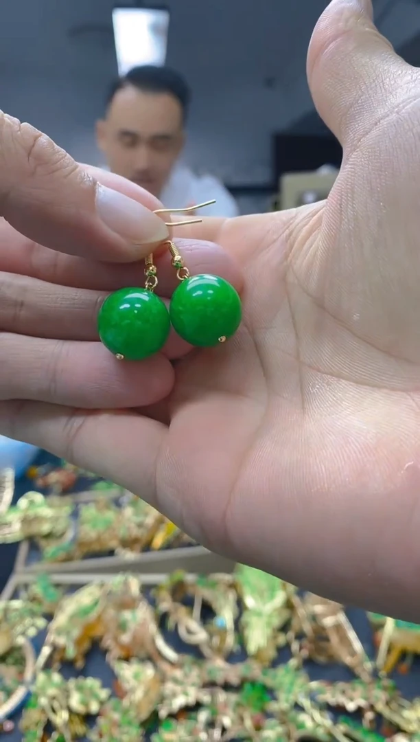【闪购商品】玛瑙/玉髓耳饰合金015玛瑙饰品