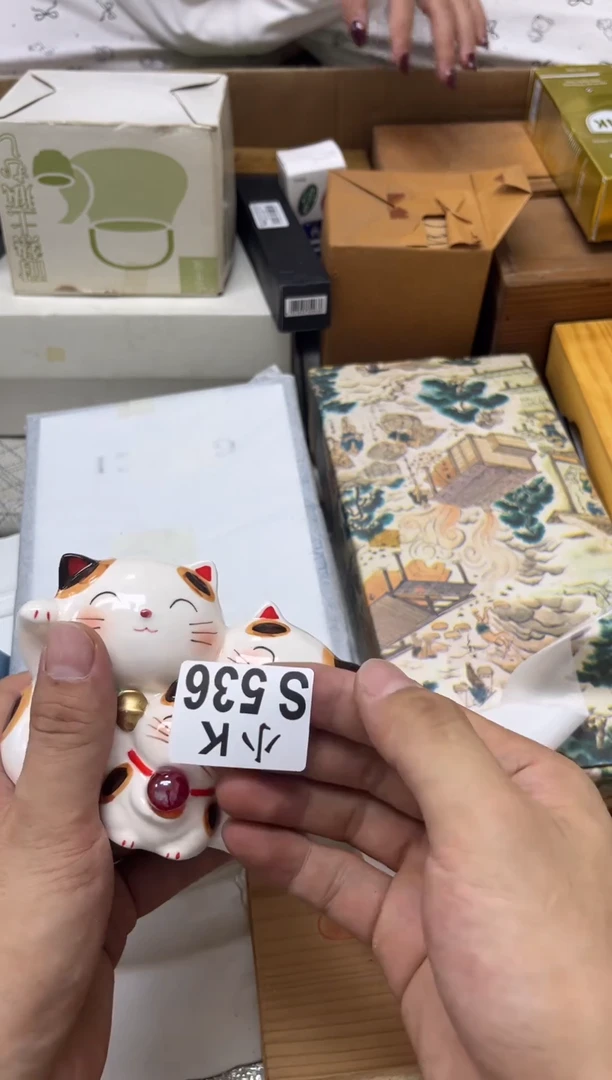 瓷片小****玩536小黑姐DIY饰品潮玩