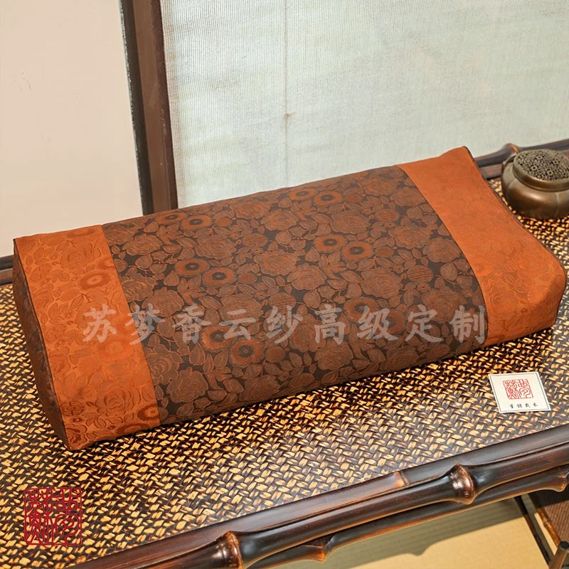 {苏梦}多用好梦平枕中式手工家用桑蚕丝枕头便携可拆洗0504017