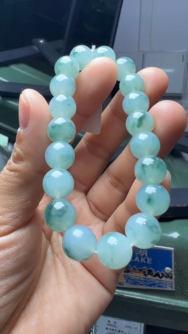未镶嵌手串翡翠缅甸翡翠A货卡10左右