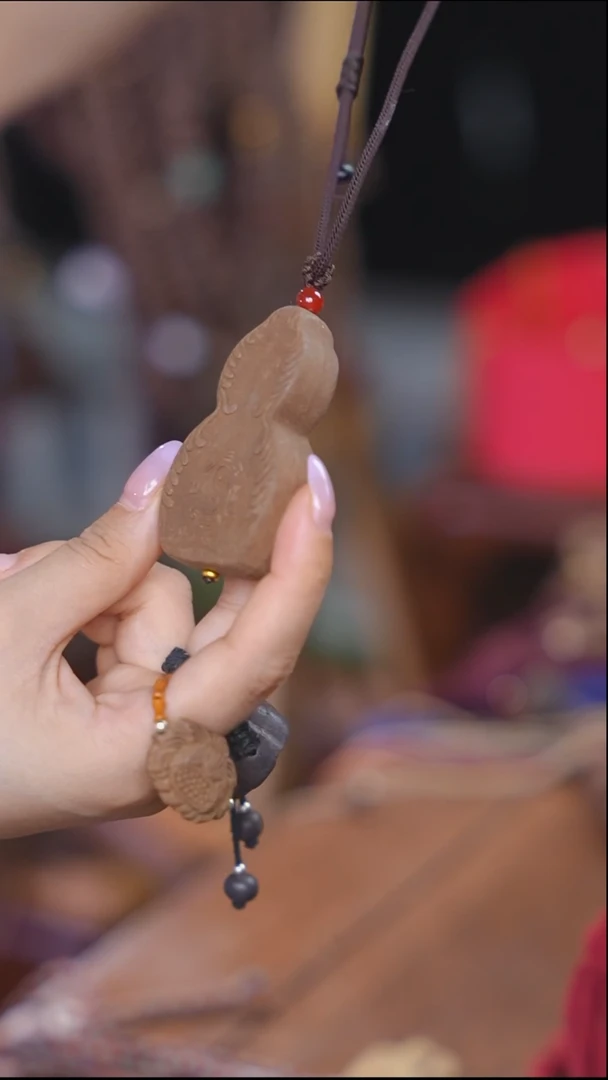 泥塑生命之光 八卦葫芦脖挂款式福利