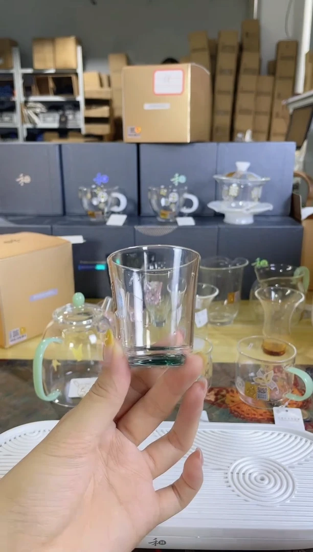 禾器    含香杯墨绿色1个
