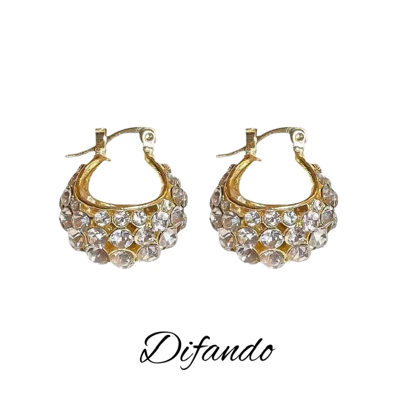 蒂梵朵Difando 小篮子豆豆耳扣时尚百搭耳饰LY0575