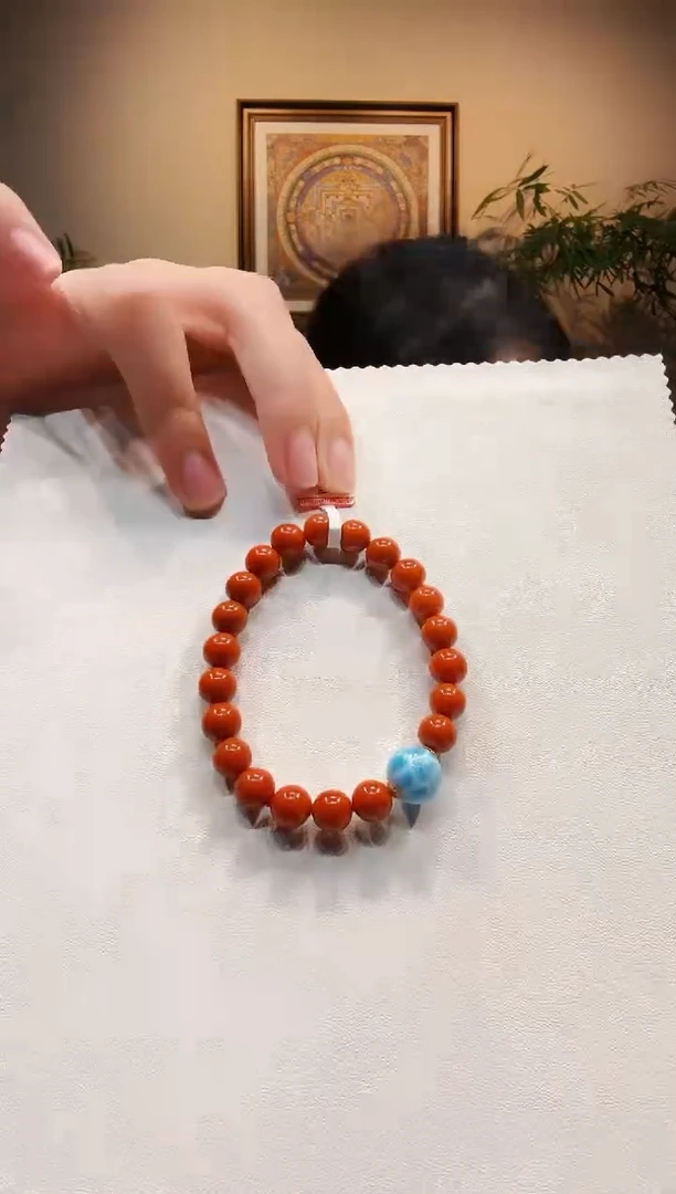 未镶嵌手链南红玛瑙手链