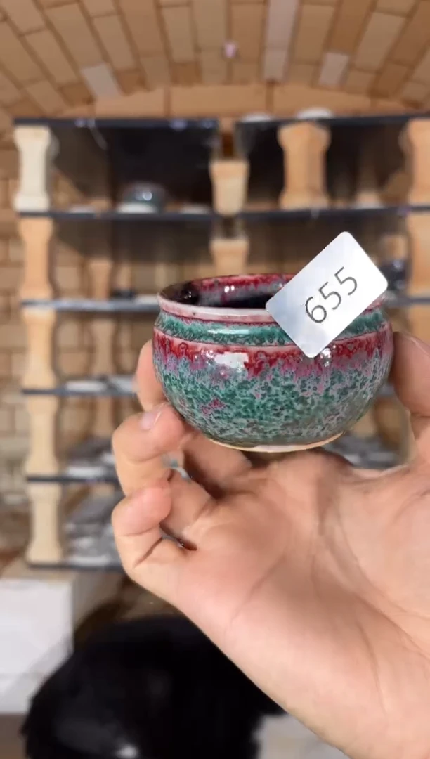 摆件精品窑变钧瓷茶器