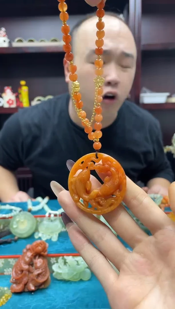 未镶嵌岫玉吊坠·多样性发货*拍一发一