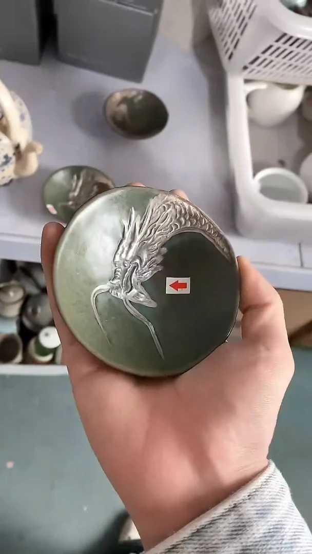 瓷片微瑕陶瓷茶具茶器