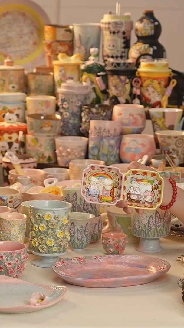 其他景德镇釉下彩手绘设计师款陶瓷