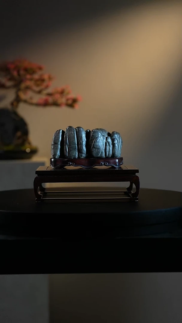 瓷片蛇**转灵璧石灵璧石