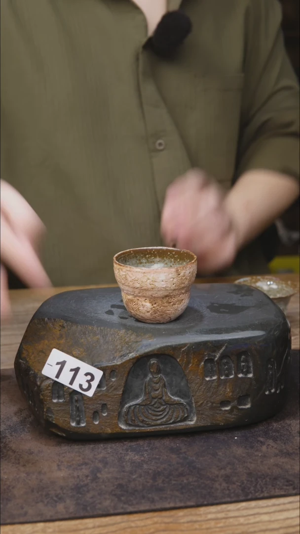 甘石陶艺手工茶具113