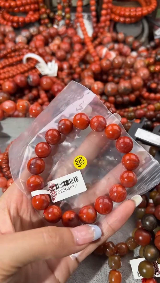 未镶嵌手串南红玛瑙12+