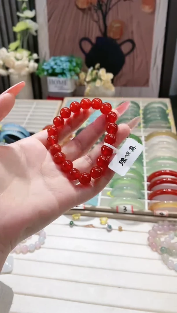 手镯玛瑙/玉髓未镶嵌64-