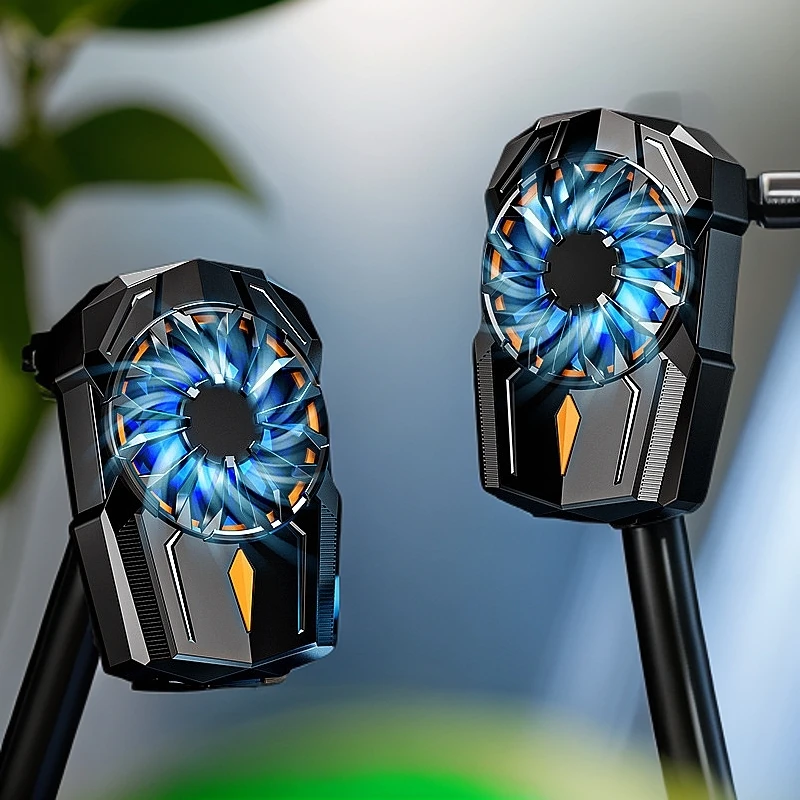 2025S-08爆款风冷手机散热器小巧便携超静音吃鸡直播