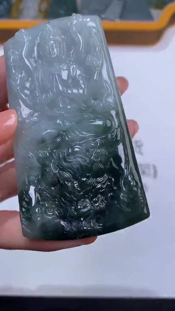 未镶嵌挂件翡翠301619