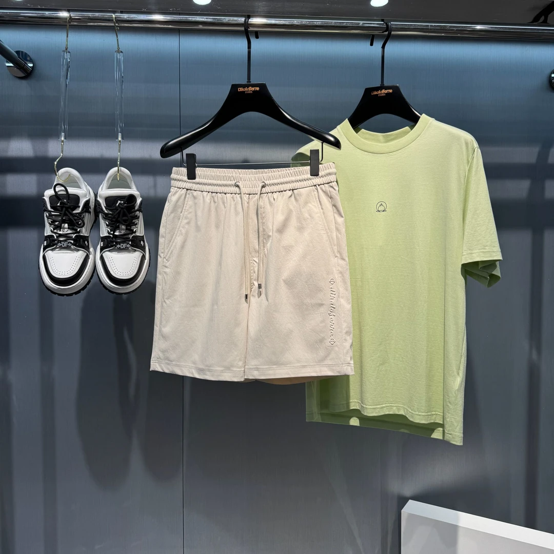 DIKALO FERRE/迪卡里奥 费雷D51TZ938D高定皱感纤维休闲短裤