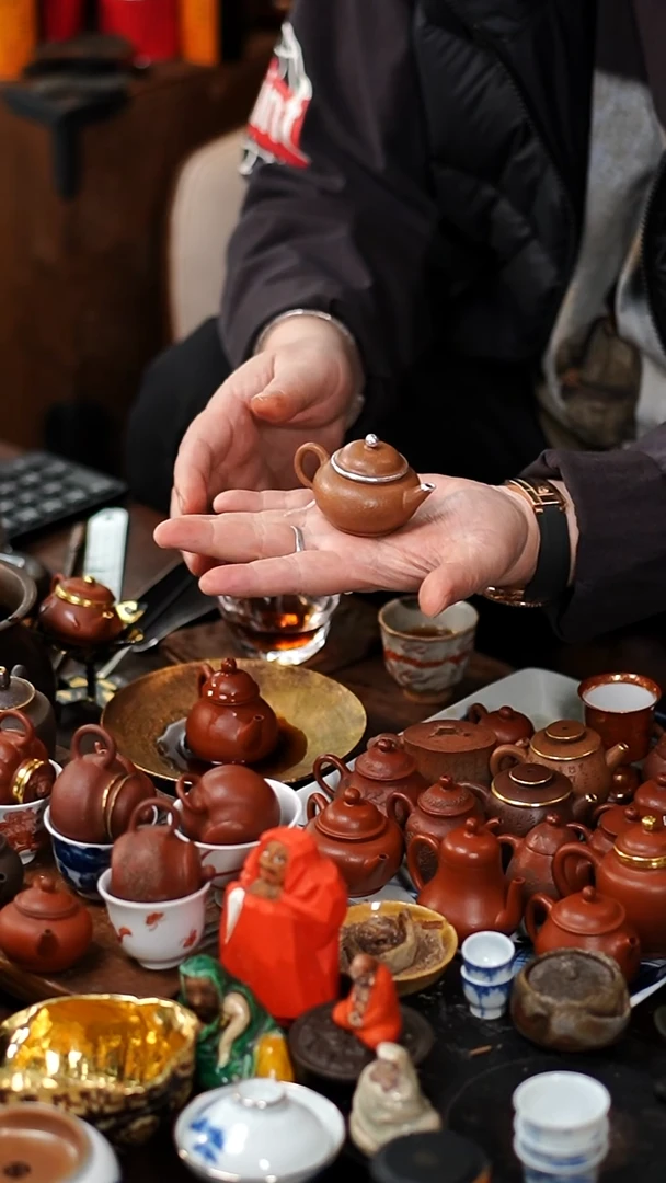 闪购13 30CC 包银小茶壶功夫茶道具