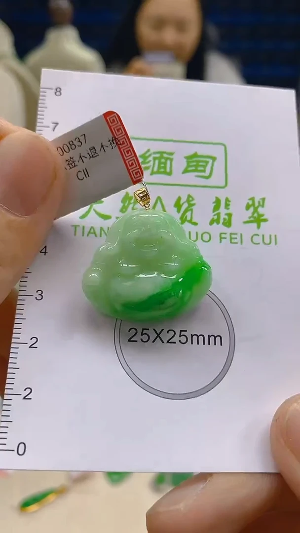 翡翠18K金镶嵌颈饰新号开播 全场乱卖