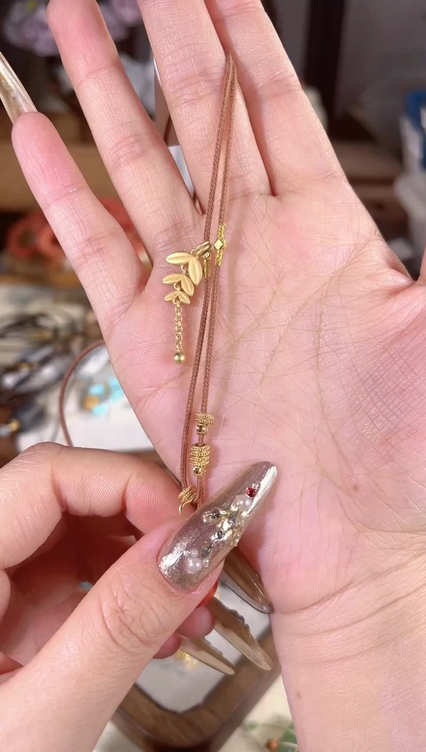 项链银S925镶嵌和田玉多样性发其一