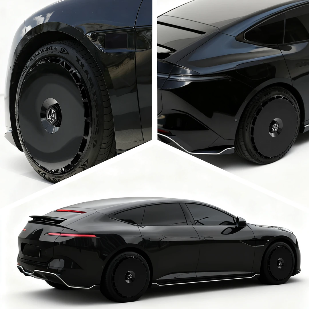 【南疆科技之阿维塔】阿维塔12、11、07AVAT轮毂盖空气动力罩安全潮玩