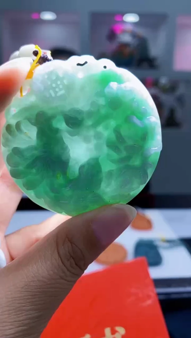 定制翡翠未镶嵌LL翡翠毛货GYT-16