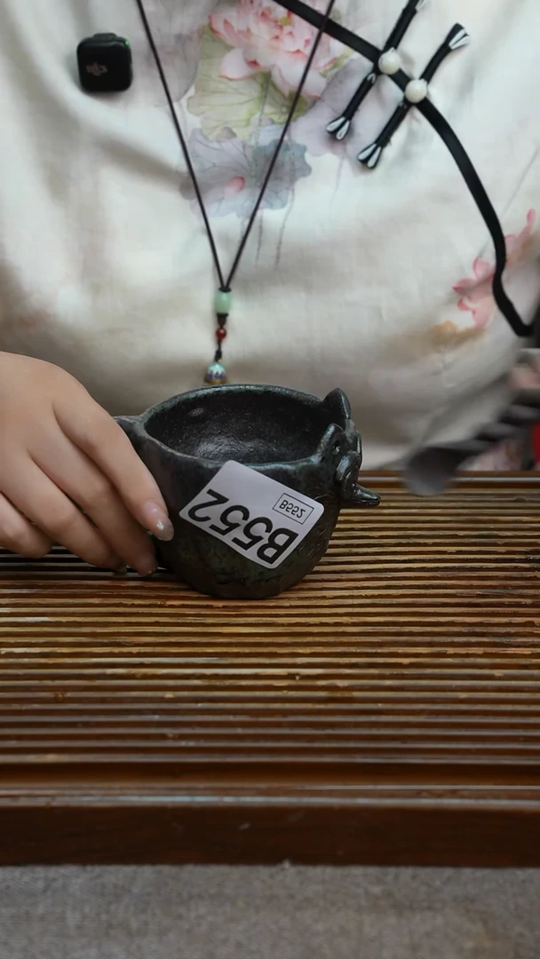 万古烧粗陶手工茶具