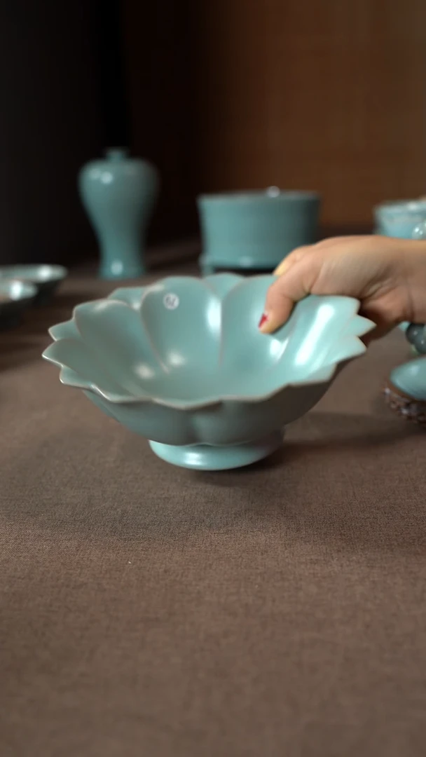 【闪购商品】汝瓷主人杯碗壶瓶樽洗