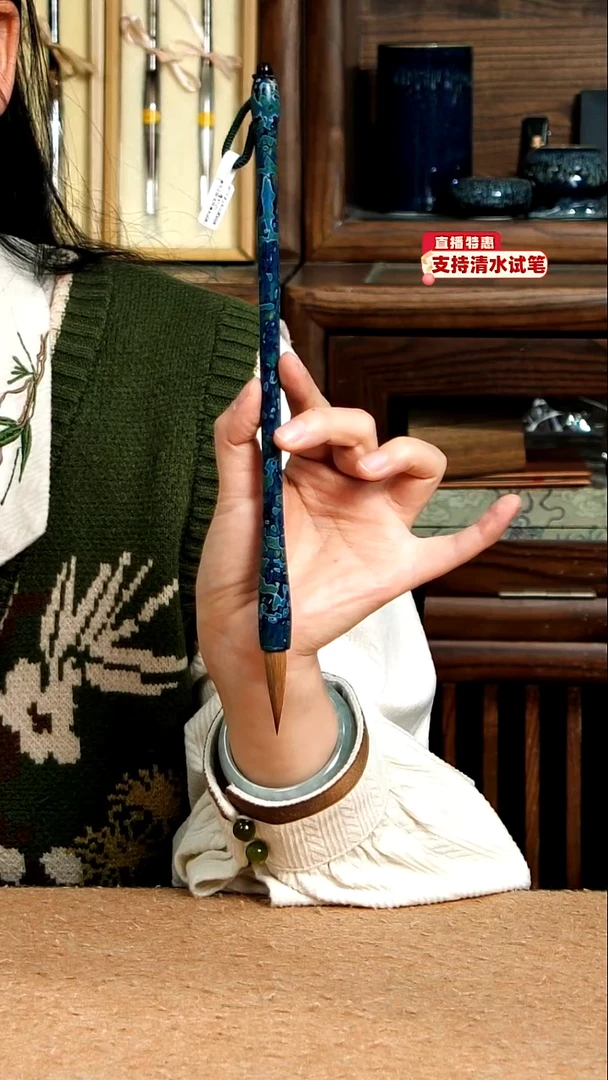 13号张小凤大漆正东北尾纯狼毫0.9*3.8