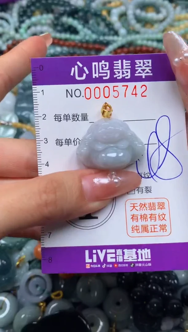 颈饰未镶嵌翡翠闪购005742