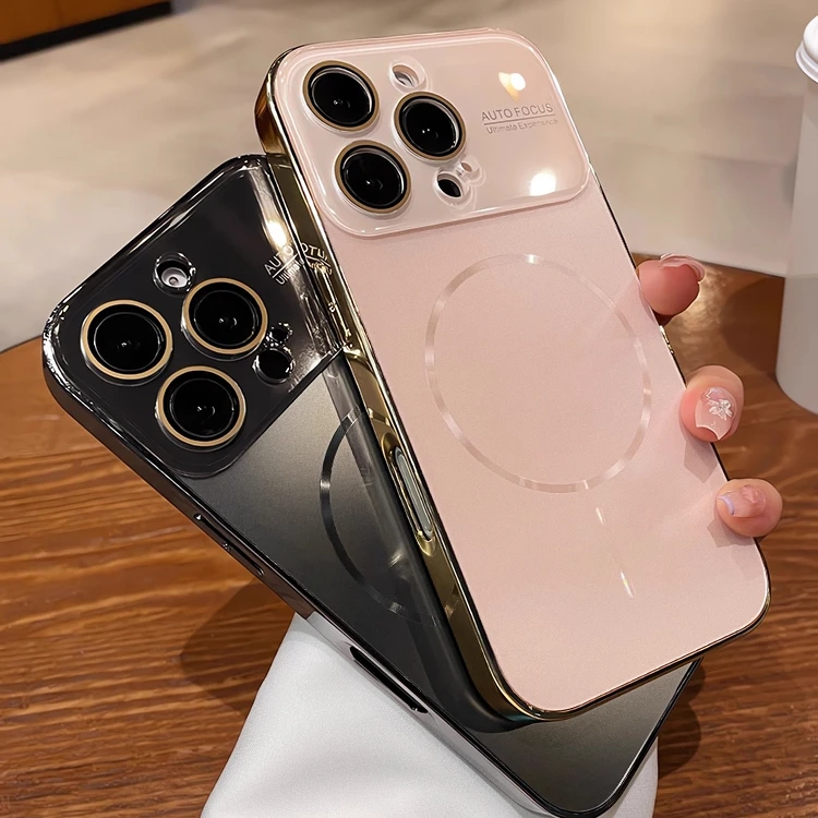 适用苹果17ProMax手机壳新款iPhone16Plus大视窗15潮牌创新保护套