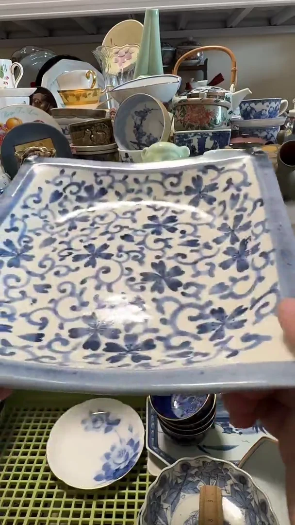 中古瓷器默认微瑕，不退不换-半*-半暖