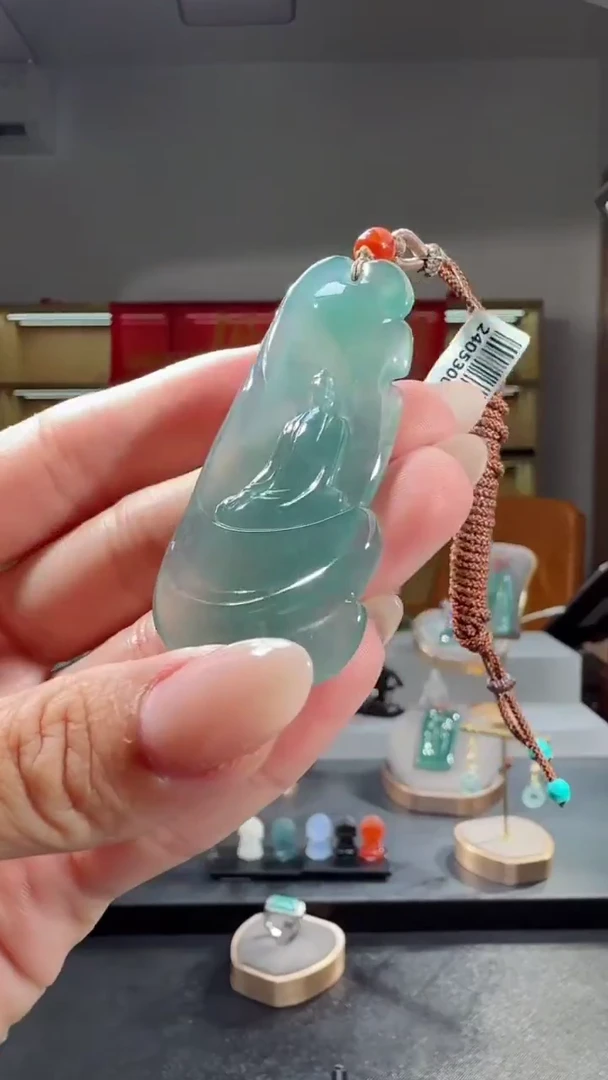 吊坠(不含链)未镶嵌翡翠悟道