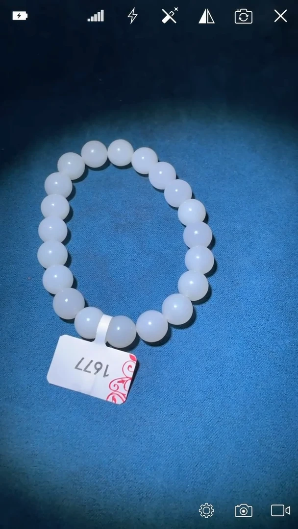 未镶嵌和田玉把件BH1677 圆珠手串卡10