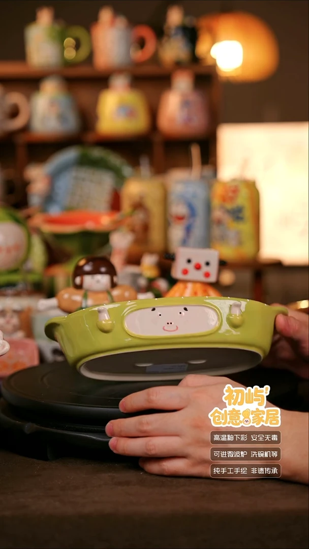 陶瓷手工手绘陶瓷直播间