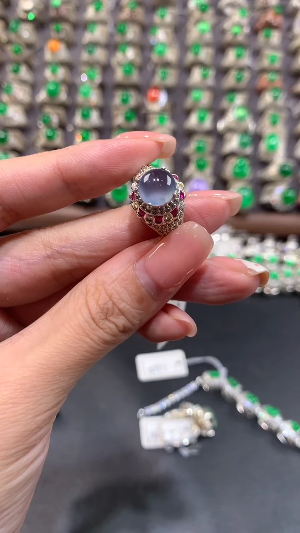 定制翡翠未镶嵌翡翠戒面