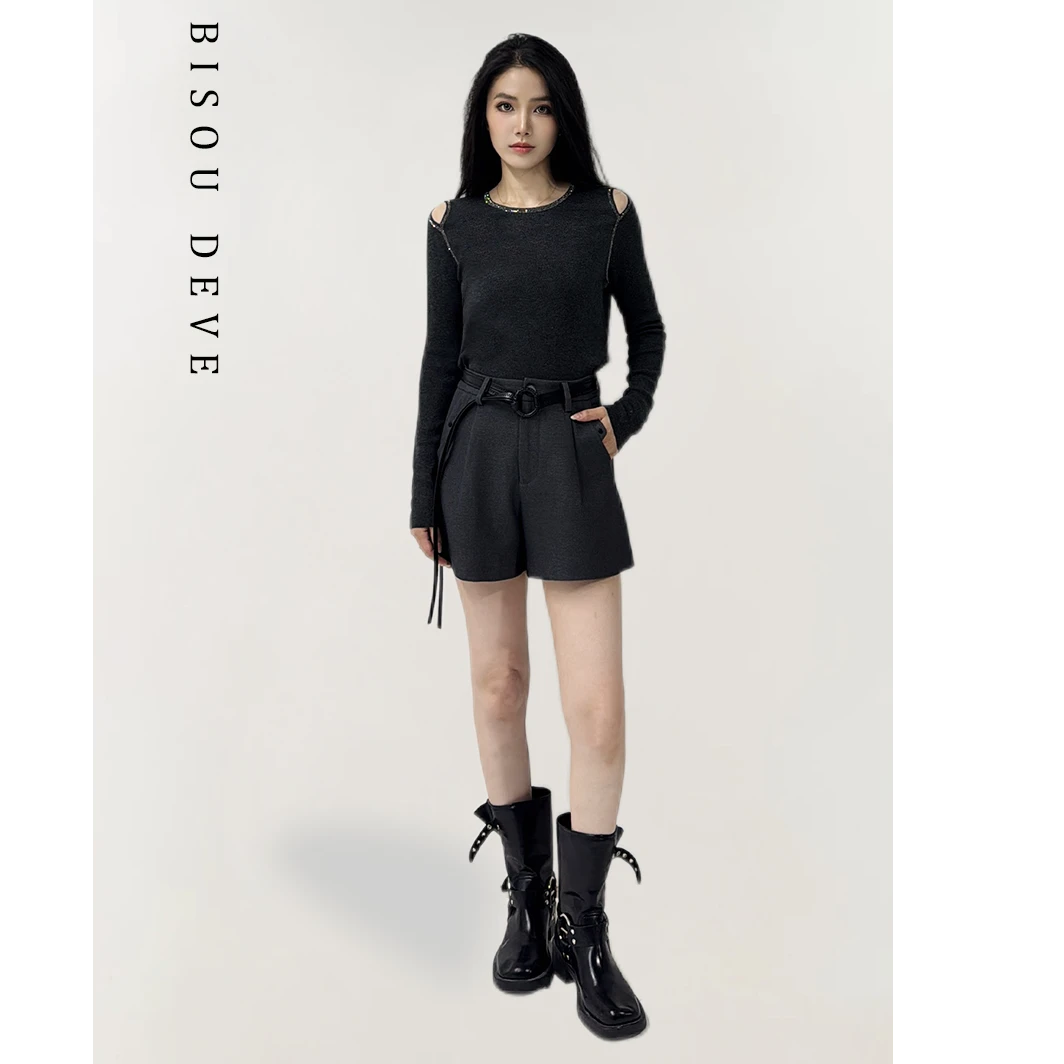 【总部专属秋季上新BB】可可棕逸裤KV15106100