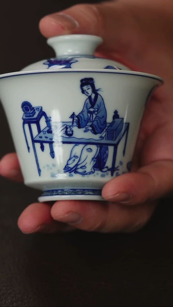 艺家仁薛媛小盖碗