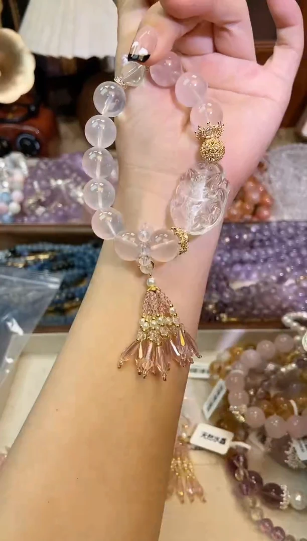 【闪购商品】水晶手链未镶嵌6000手串