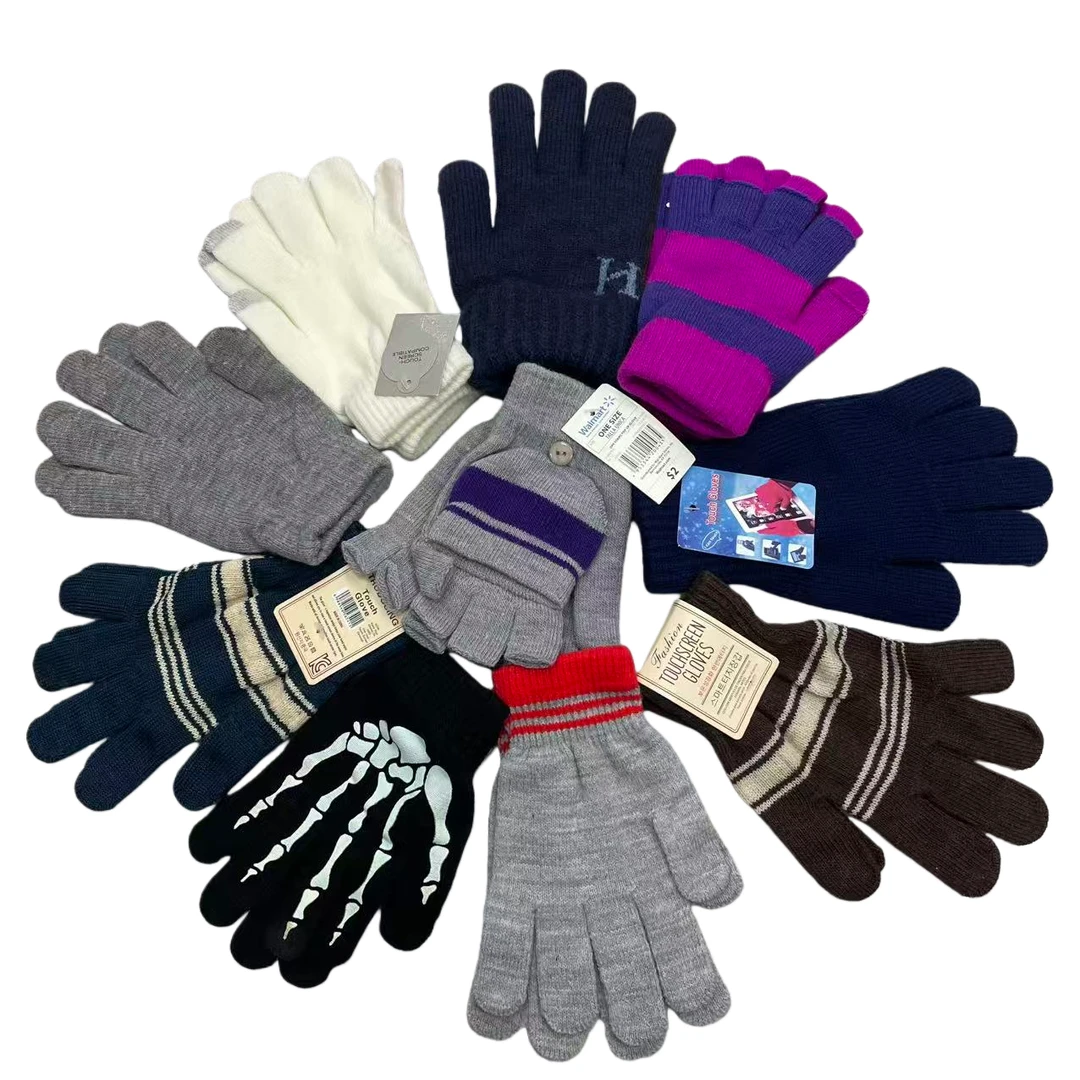 【到手1双颜色款式随机】秋冬手套户外防风发热保暖手套