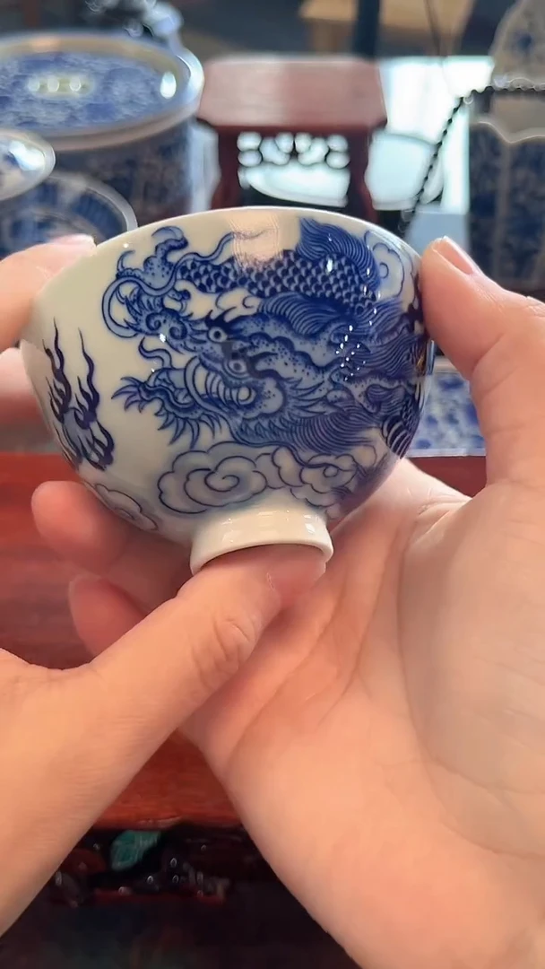 镹曰手工手绘柴窑茶具