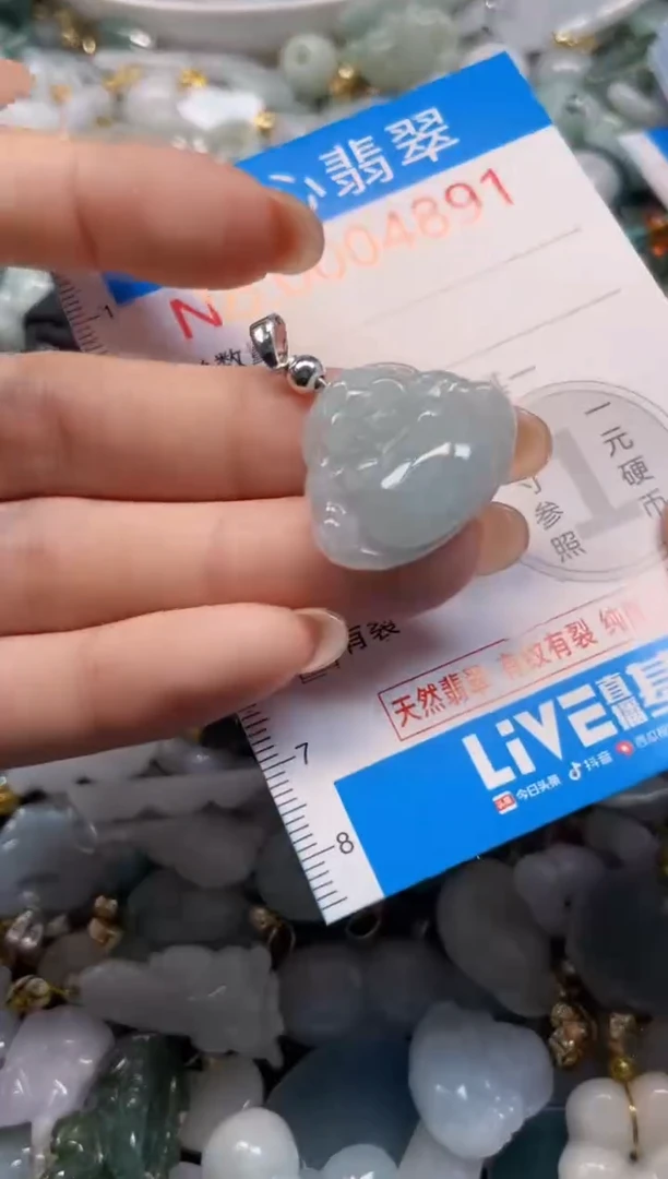 颈饰未镶嵌翡翠4891